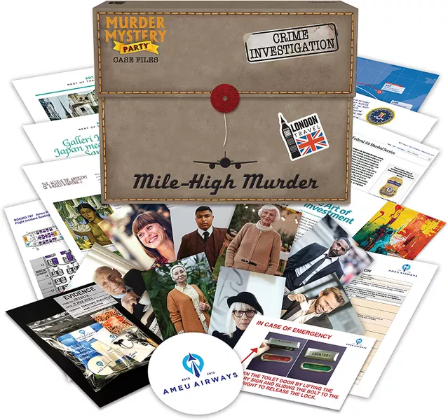Murder Mystery Case Files - Crime Investigations: Mile-High Murder